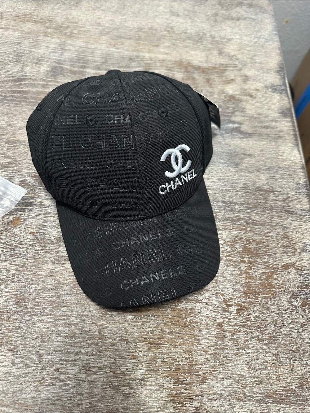 Black Logo Baseball Cap - Picture 11 of 13